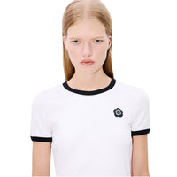 Футболка Fitted Rib T-Shirt жен.