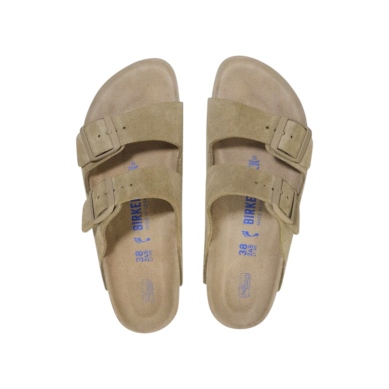 Сандалии Arizona Soft Footbed Suede Leather