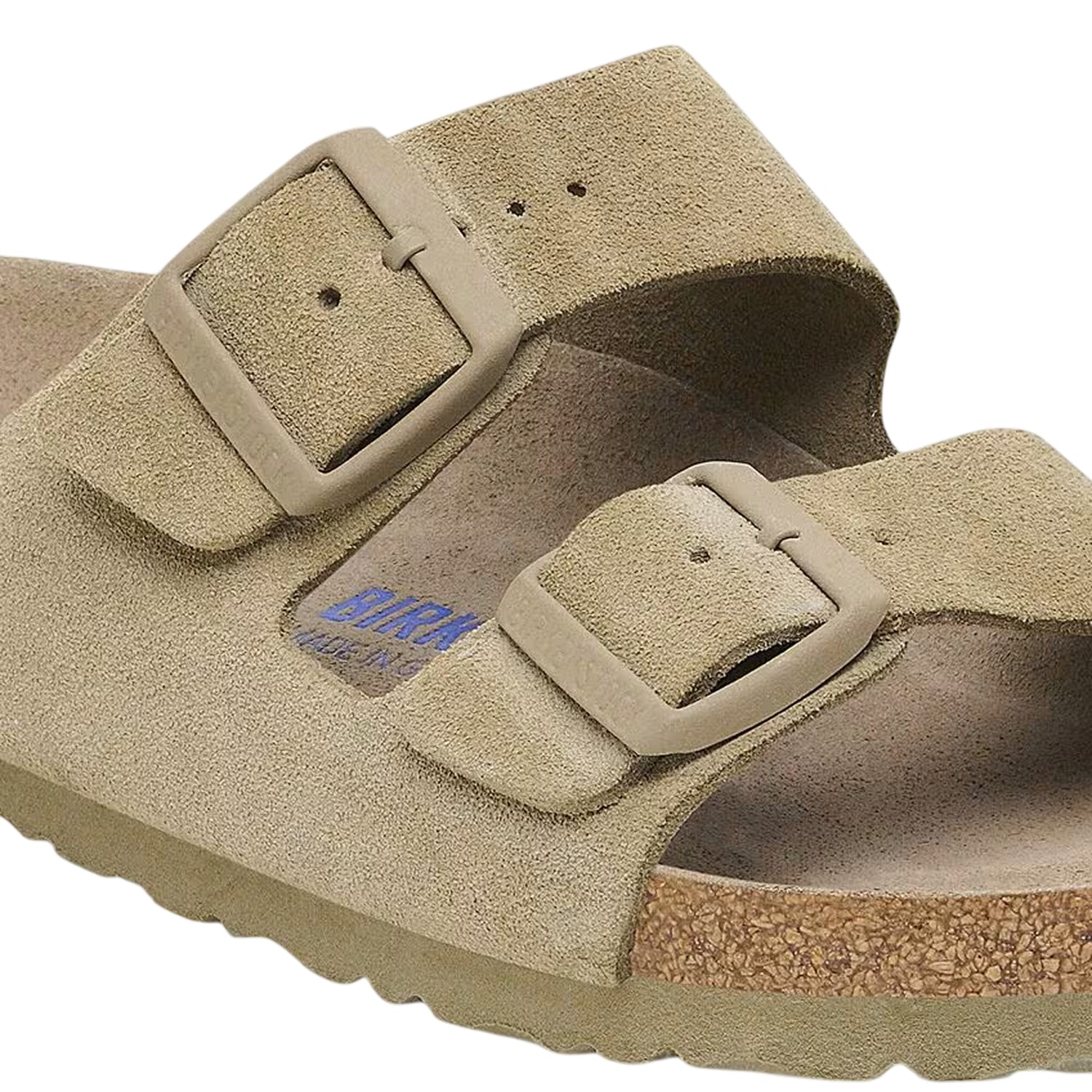 Сандалии Arizona Soft Footbed Suede Leather