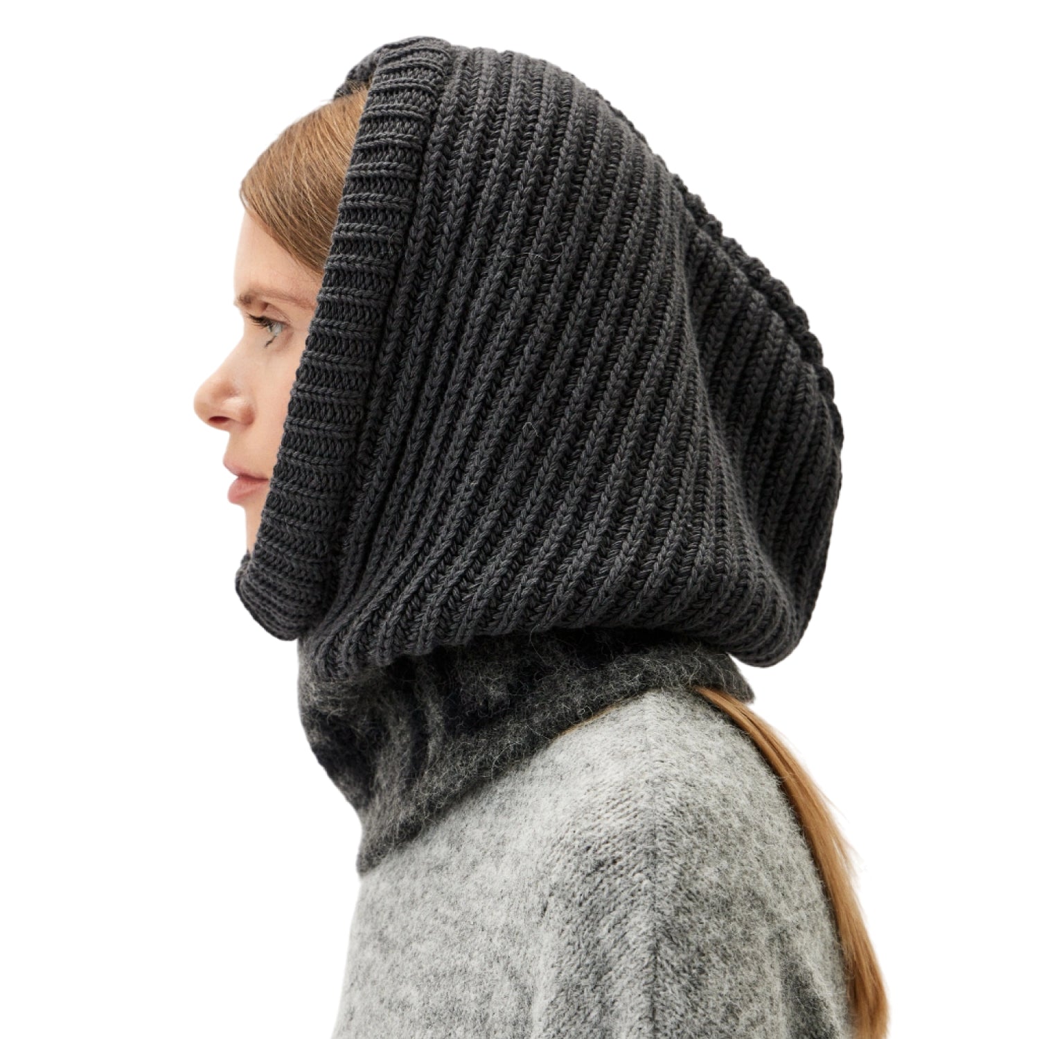 Вязаный капюшон CASSIA