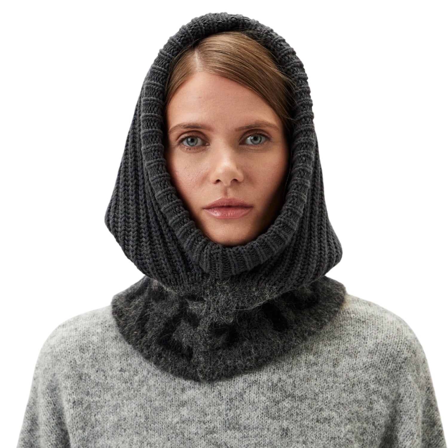 Вязаный капюшон CASSIA