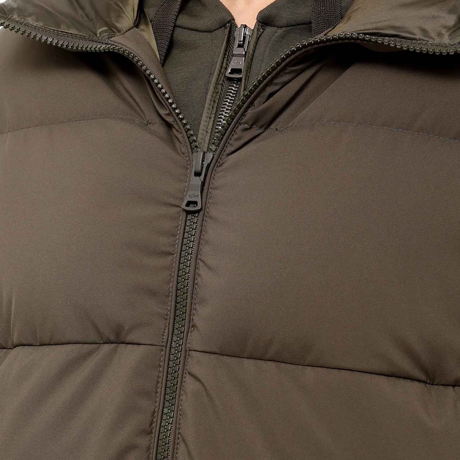 Пуховик стеганный