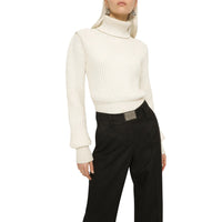 Брюки Logo Plaque High Waist