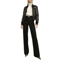 Брюки Logo Plaque High Waist