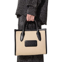 Сумка Canvas Leather Tote